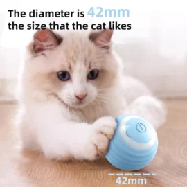 Cat Interactive Ball Smart Cat DogToys Electronic Interactive Cat Toy Indoor Automatic Rolling Magic Ball Cat Game Accessories 2