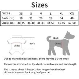 Pet Clothing for Small Dogs 2